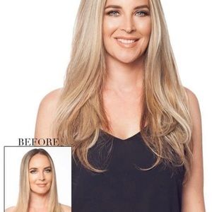 Jon Renau 18 HD topper Palm Springs Blonde hair